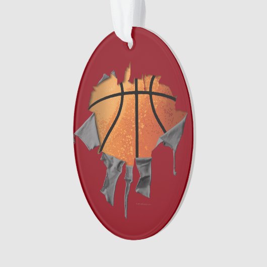 Torn Basketball Ornament (Vorderseite)
