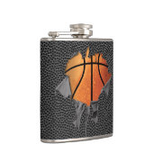 Torn Basketball (strukturiert) Flachmann (Rechts)