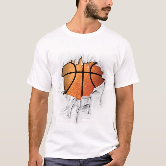 Torn Basketball T-Shirt (Vorderseite)