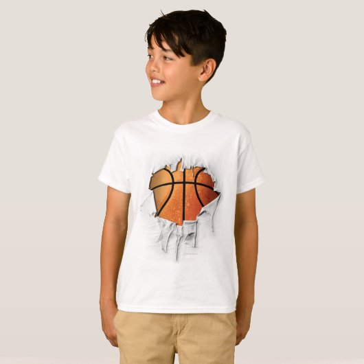 Torn Basketball T-Shirt (Vorne ganz)