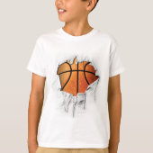 Torn Basketball T-Shirt (Vorderseite)