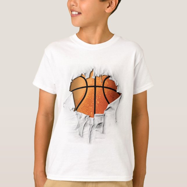 Torn Basketball T-Shirt (Vorderseite)