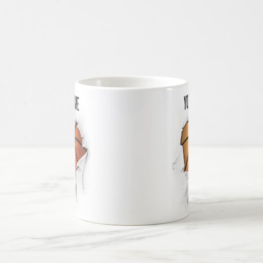 Torn Basketball Tasse (Mittel)