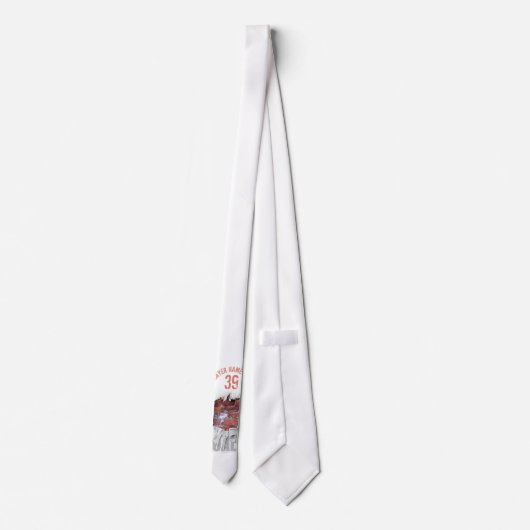 Torn Brick Wall Goalie (Fußball) Krawatte (Rückseite)