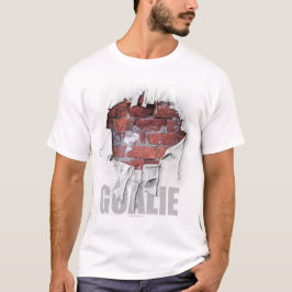 Torn Brick Wall Goalie (Fußball) T-Shirt
