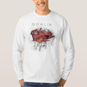Torn Brick Wall Goalie (Fußball) T - Shirt