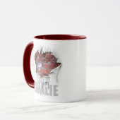 Torn Brick Wall Goalie (Fußball) Tasse (Vorderseite Links)