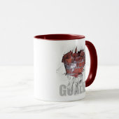 Torn Brick Wall Goalie (Fußball) Tasse (VorderseiteRechts)