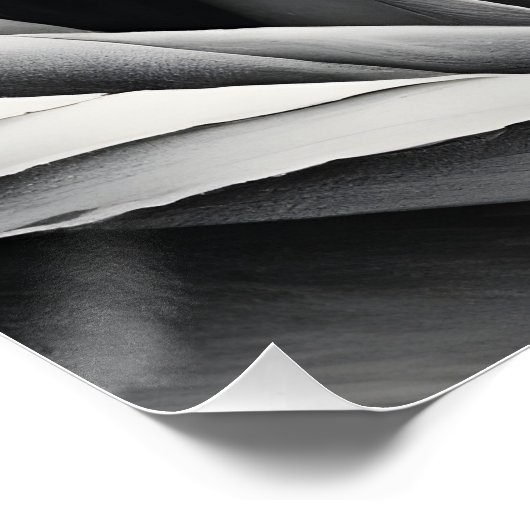 Torn Fabric Reveal Poster (Ecke)