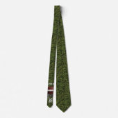 Torn Football Grass Neck Tie Krawatte (Rückseite)