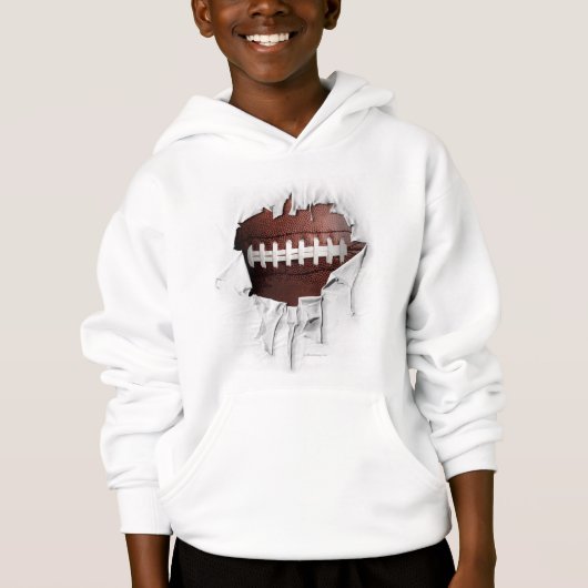 Torn Football Hoodie (Vorderseite)