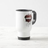Torn Football Reisebecher (VorderseiteRechts)