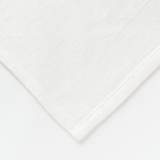 Torn Football White Fleece Blanket (Ecke)