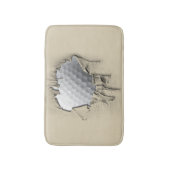 Torn Golf Ball Badematte (Vorderseite Vertikal)