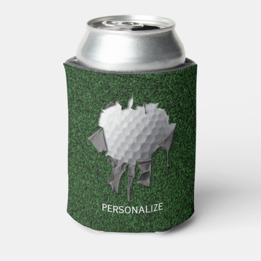 Torn Golf Ball Dosenkühler (Kanne Rückseite)