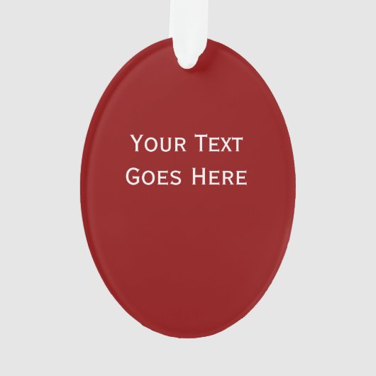 Torn Golf Ball Ornament (Rückseite)