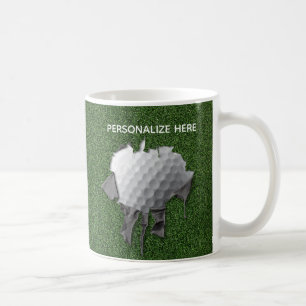 Torn Golf Ball Tasse