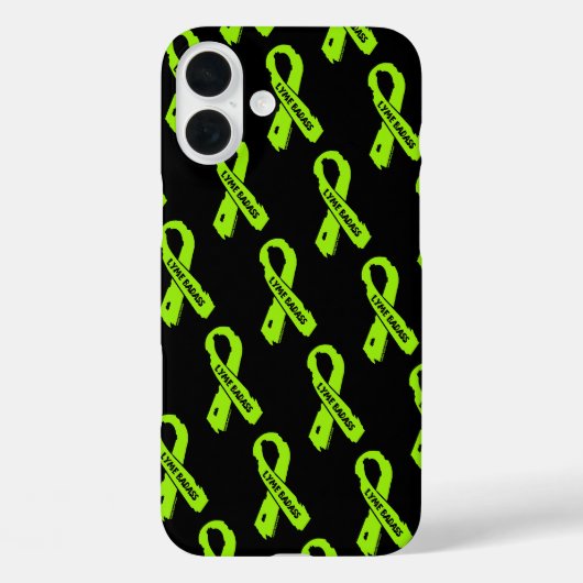 Torn Ribbon/Badass...Lyme Case-Mate iPhone Hülle (Rückseite)