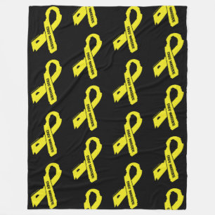 Torn Ribbon/Krieger...Endometriose Fleecedecke