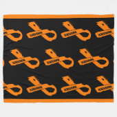 Torn Ribbon/Krieger...RSD/CRPS Fleecedecke (Vorderseite (Horizontal))