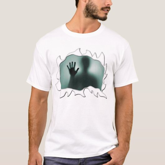 Torn Shirt Spooky Funny Spaß (Vorderseite)