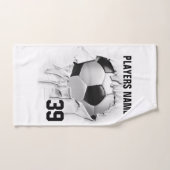 Torn Soccer Badhandtuch Set (Handtuch)