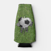 Torn Soccer Black Bottle Cooler Flaschenkühler (Vorderseite)