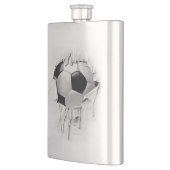 Torn Soccer Flachmann (Links)