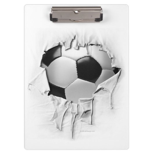 Torn Soccer Klemmbrett (Vorderseite)