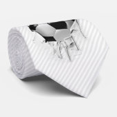 Torn Soccer Krawatte (Gerollt)