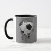 Torn Soccer Ringer Tasse (Links)
