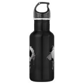 Torn Soccer Wasserflasche (Vorderseite)