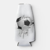 Torn Soccer White Bottle Cooler Flaschenkühler (Vorderseite)