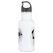Torn Soccer White Water Flasche Edelstahlflasche (Rückseite)