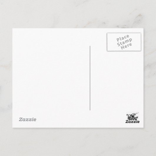 Torn Sunset Postcard Postkarte (Rückseite)