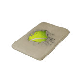Torn Tennis Bath Mat Badematte (Schrägansicht)
