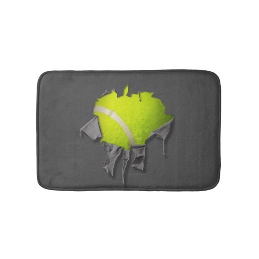 Torn Tennis Bath Mat Badematte (Vorderseite)