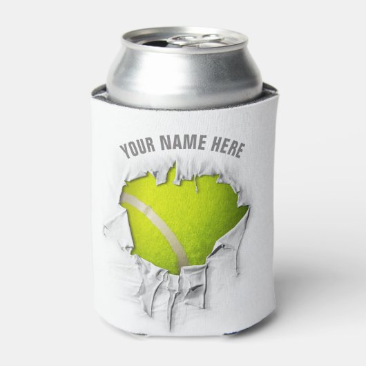 Torn Tennis Can Cooler Dosenkühler (Kanne Vorderseite)