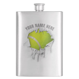 Torn Tennis Flasche Flachmann