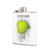 Torn Tennis Flask Flachmann (Links)