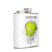 Torn Tennis Flask Flachmann (Rechts)