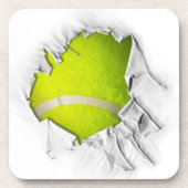 Torn Tennis Getränkekasten Getränkeuntersetzer (Vorderseite)
