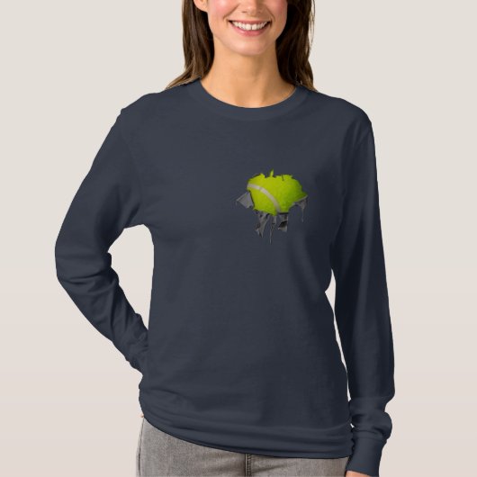 Torn Tennis T - Shirt (Vorderseite)
