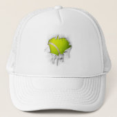 Torn Tennis Trucker Hat Truckerkappe (Vorderseite)