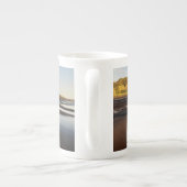Torn Tryptich Tasman View Knochen China Tasse (Rückseite)