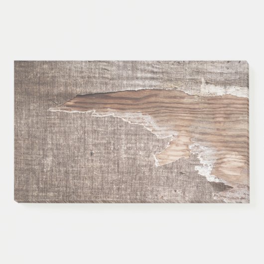 Torn V Post-it Klebezettel (Vorderseite)