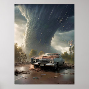 Tornado Alley - 18 x 24 Poster