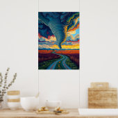 Tornado Alley - Der Power des Sturms Poster (Küche)