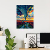 Tornado Alley - Der Power des Sturms Poster (Heimbüro)