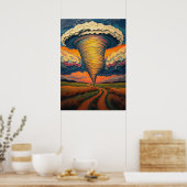 Tornado Alley - Der Power des Sturms Poster (Küche)
